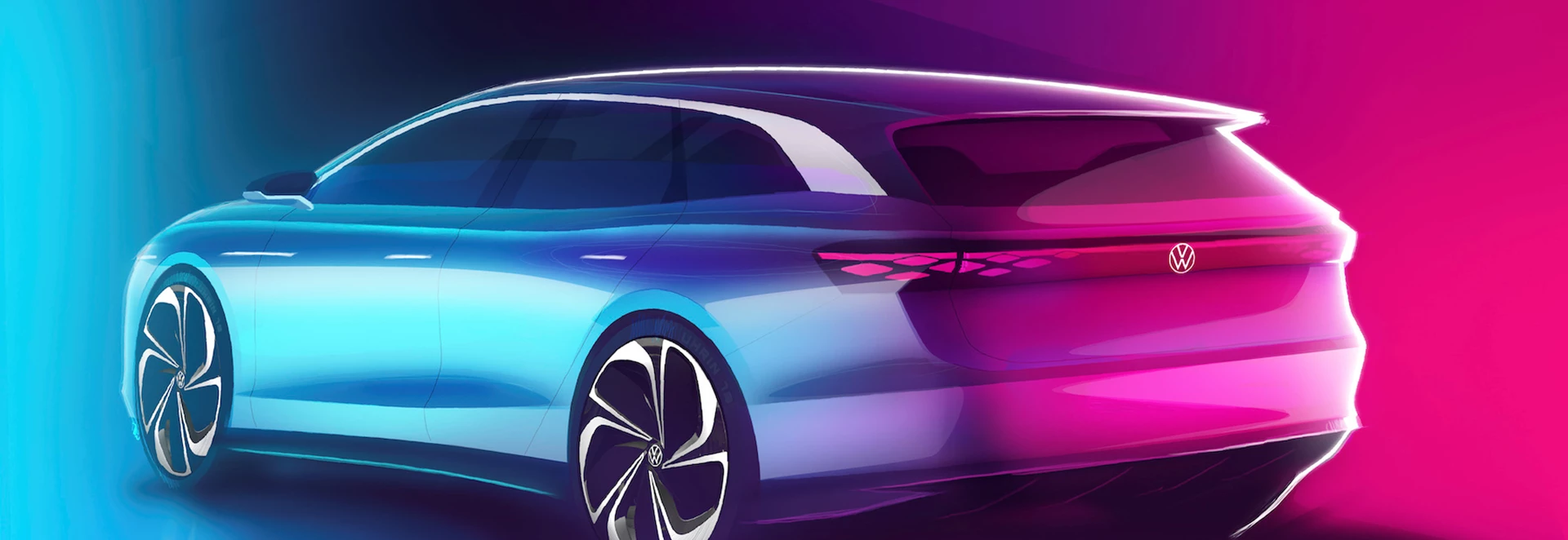 Volkswagen teases new electric estate car with concept